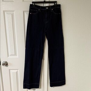 Express Wide Leg High Rise Jeans